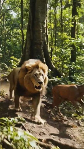 A lion catch a deer #youtubeshorts #subscribemychannel