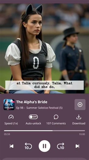 The Alpha's Bride Episode 98: Summer Solstice Festival (5) #thealphasbride #pocketfm #listentothestory #fypageシ #bookstory #story #storytelling #listen | Listen to the Story