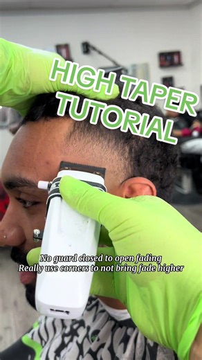 High Taper Haircut Tutorial for Beginners