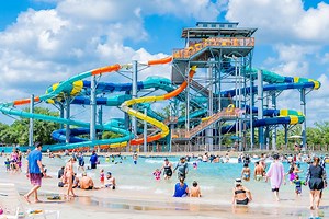 Stay cool this summer at these 10 outdoor water parks, voted as the best across the nation by USA TODAY 10Best readers. Read more at https://bit.ly/3QGxQKq Dollywood Schlitterbahn New Braunfels Soaky Mountain Waterpark Holiday World & Splashin' Safari Lost Island Waterpark Island H2O Water Park Cowabunga Canyon Las Vegas Aquatica Orlando Splashway Waterpark & Campground | USA TODAY 10Best