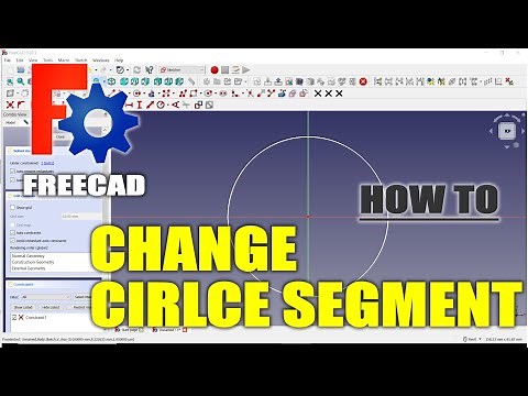 FreeCAD How To Change Circle Segments