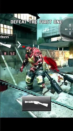 DEAD TRIGGER 2 SENTRY CHICKEN & SENTRY GUN FIRST ONE MASSACRE GAMEPLAY#short #dt2