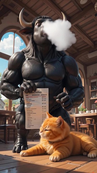 The orange cat is angry and there are serious consequences #cat #catsoftiktok