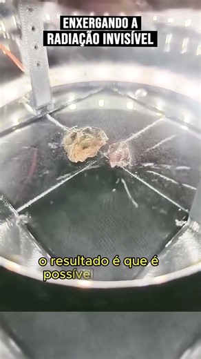 🤯A câmera que consegue VER a radiação do urânio! #astronomia #universo #curiosidades #shorts