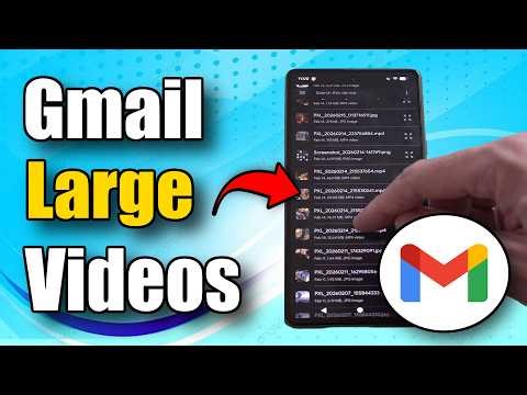 How to Send Large Videos on Gmail iPhone or Android Phone (Best Method)