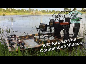 ⚠️R/C Airboats FAIL Compilation Videos (HD)