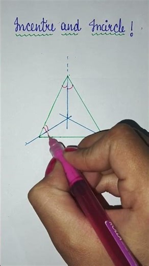 #incentre #incircle #maths #tricksandsolutions #mathtricks #education #basicproblems #mathsexam