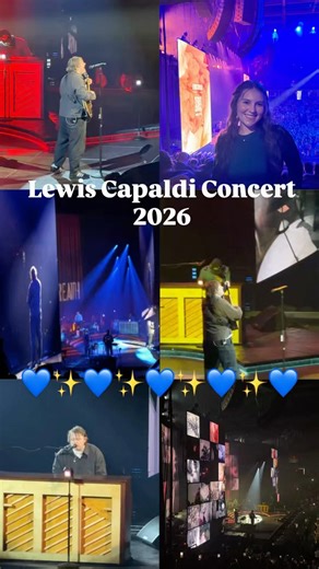 Lewis Capaldi Concert 🎶💙✨ Philadelphia #trending #fypシ #lewiscapaldi #concert #concerthighlights