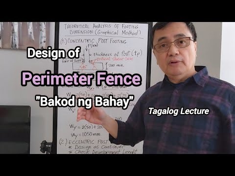 Design of Perimeter Fence