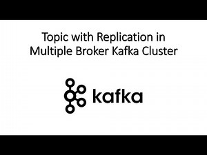 Topic with Replication in Multiple Broker Kafka Cluster