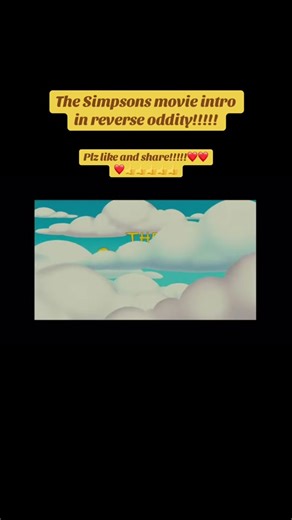 Simpsons Movie Intro Reversed Oddity Revealed!