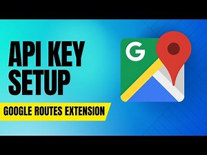 Google Routes For Zoho CRM extension API key setup