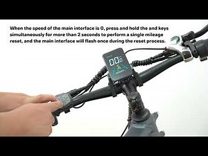 7 2 Trip odometer reset operation