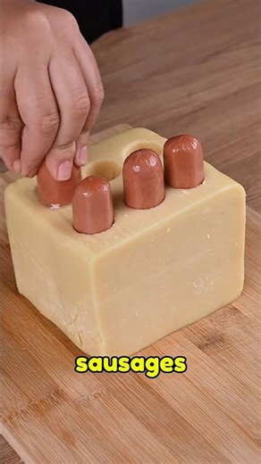 Stuffed Sausage Cheese Bomb Exploding Online 🔥🧀🤯 #ViralFood #FoodTok #MustTry #recipe #viralrecipe