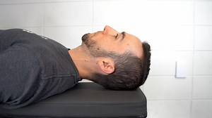Supine Chin Tuck with Head Lift (Demo)
