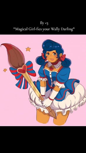 Transforming Wally Darling into a Magical Girl - Speedpaint