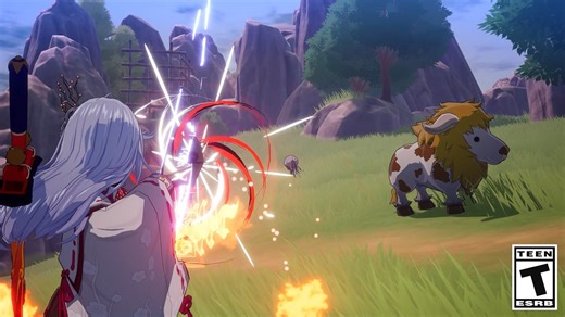 26K views · 138 reactions | Set your weapons ablaze!  When equipped, the Sacred Sword ups the firepower on your other weapons, adding fire damage to each attack. #RuneFactory | XSEED Games | Facebook