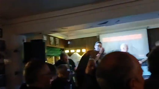 Us blasting out “Buck Rogers” The Horns Watford last month on a memorable night. | Code Red