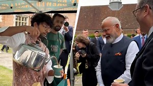 From one chaiwala to another: Indian tea seller's viral moment with PM in UK