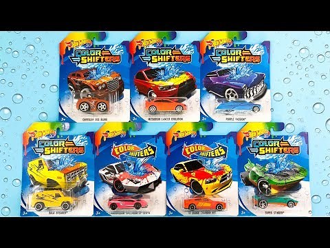 Opening Hot Wheels Color Shifters And Changing Colors!