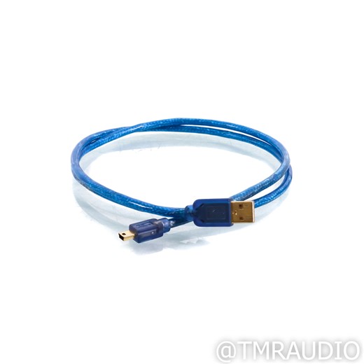 Kimber Kable AG Silver USB Cable; 1m USB-A to USB-Mini B