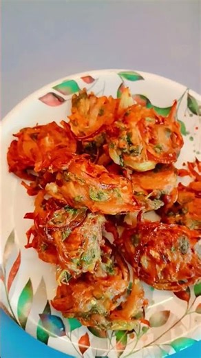 Pyaj pakora #yummyfood #youtubeshorts