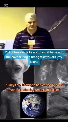 6K views · 24 reactions | Phil Schneider talking about his alien encounter, and taking out two great aliens. From wiz_alphavtr10 on TT #philschneider #alienattack #underalienattack #unexplained #governmentsecrets #unexplained #downtherabbithole | DownThe RabbitHole | Facebook
