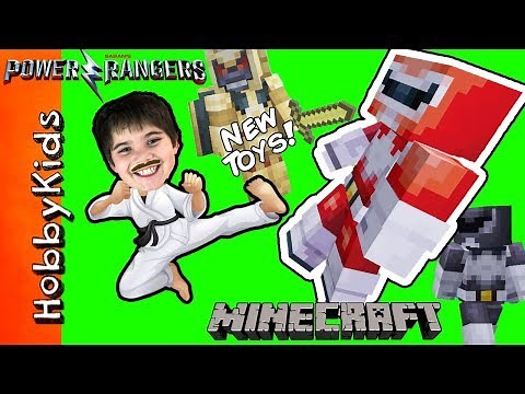Minecraft POWER RANGER TOY Surprise