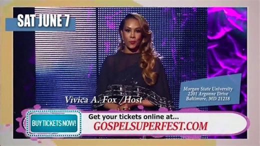 Gospel Superfest TV Spot, '2025 Morgan State University'