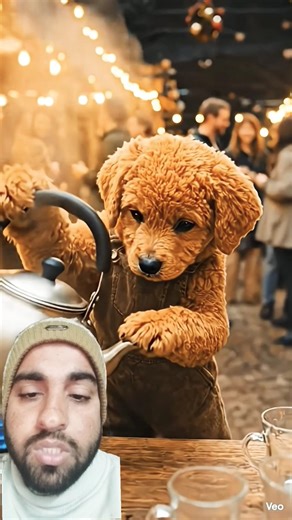 🐶🏨 This Little Puppy Won Everyone’s Heart ❤️ | One Puppy, One Hotel#sadpuppy #emotional #viral #ai