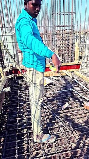 electrical installation works slab casting process slab conduiting #doglife