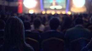 Uhd People Crowded Watching Stage Business Stock Footage Video (100% Royalty-free) 1015956745 | Shutterstock