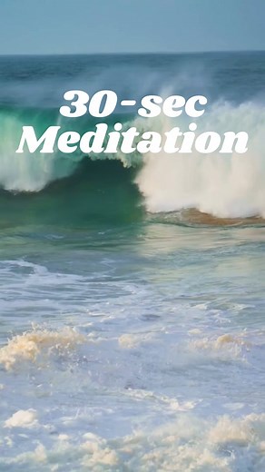 🌊 Calm of the ocean in today’s 30-second sleep meditation. 🌅 Let the rhythmic dance of ocean waves and the soothing British voice guide you to tranquility. 🌤️ Imagine the sun warming your skin, birds soaring above, and a serene beach stretching before you. Dive into a world of peaceful blue waters and find your mental oasis. 🏖️ Perfect for a quick mental reset, this meditation is your gateway to restful sleep. 💤 #SleepMeditation #OceanCalm #GuidedMeditation #PeacefulBeach #MeditationJourney