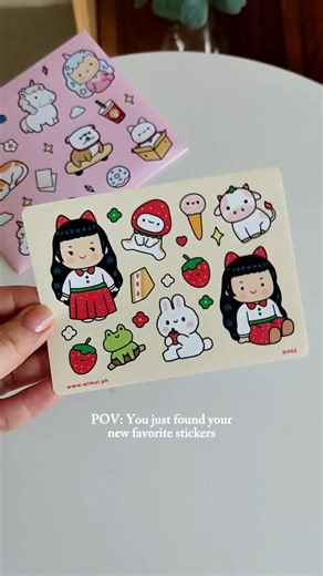 73K views | Some thoughts just need a cute sticker to go with them.  Whether you're journaling your day or just making things pretty, these stickers are here to add the perfect touch. Grab yours and start decorating! ✨ | Wimzi | Facebook