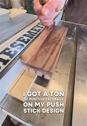 Dovetail Push Stick Build for Woodworking Safety