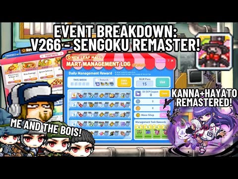 Event Breakdown: v266 - Sengoku Remaster! | v266 | GMS 2026 |