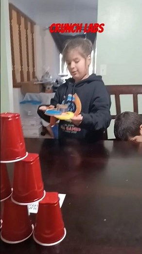 Crunch labs disc launcher #shorts #crunchlabs ‪@CrunchLabs‬ ‪@MarkRober‬