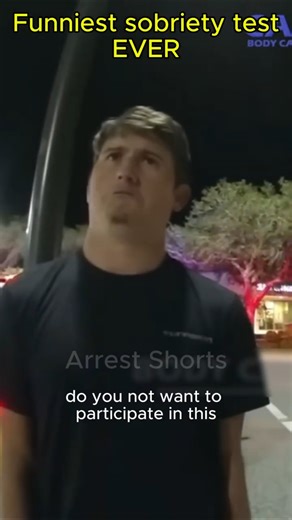 The FUNNIEST Sobriety Test Ever Recorded 😂