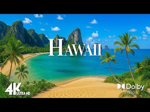 🌺 Hawaii in 4K – Breathtaking Nature & Peaceful Piano Music | Relaxing Scenic Video