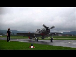 Focke Wulf FW 190 80% scaled replica in Germany