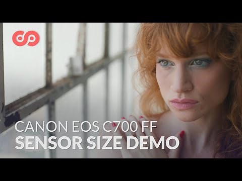 Full Frame Sensor Size Demo with the Canon EOS C700 FF