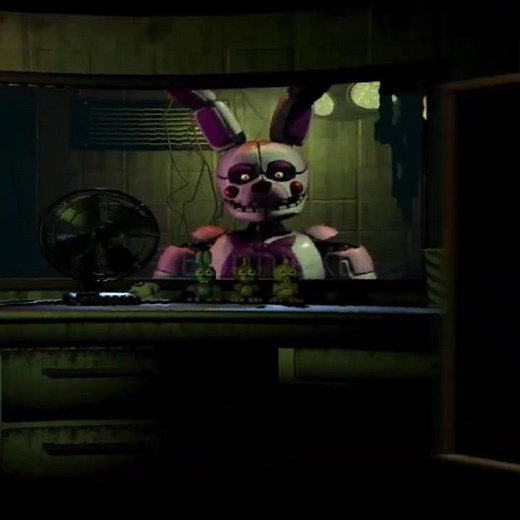 Funtime Spring Bonnie in FNaF 3 (FNaF Jumpscares)