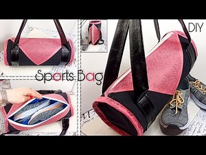 DIY Sport Bag//How to sew a sports bag with your own hands