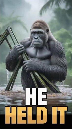 Atlas the Gorilla - When The Jungle Flooded #shorts