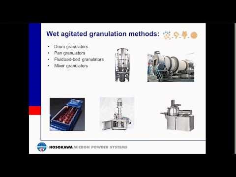Agglomeration Technology Webinar