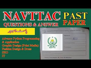NAVTTC Past Paper Questions and Answer | Test Pattern