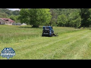 Severe Duty Brush Cutter, grass demo : Blue Diamond Attachments