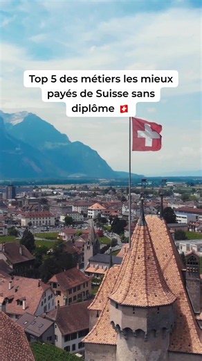 5 métiers sans diplôme les mieux payés en Suisse 2026