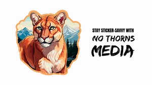Mountain Lion Sticker 4 Inch Cougar Puma Big Cat Mountain Lion Lover - Waterproof Animal Vinyl Decal for Laptop Water Bottle Car Tumbler - Durable Aesthetic Long-Lasting Stickers for Adults ID44990