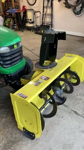 Deere x300 2007 Model Snowblower Snow Thrower Blower